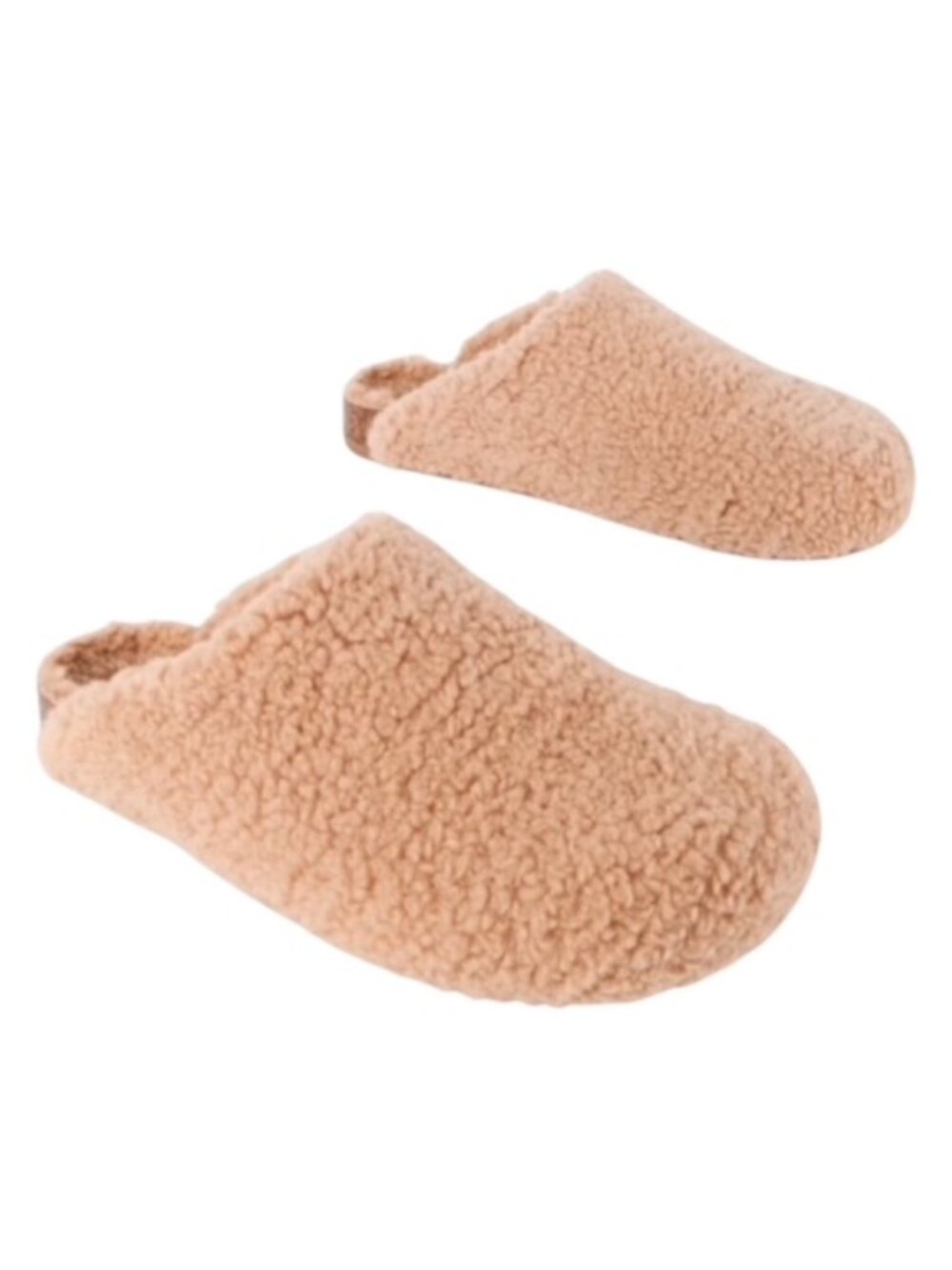 Internationally Blank Size 10  Apres Faux Fur Sherpa Slippers NEW